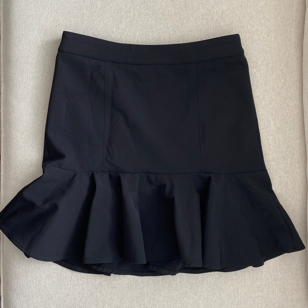 Veronica Beard black mini skirt